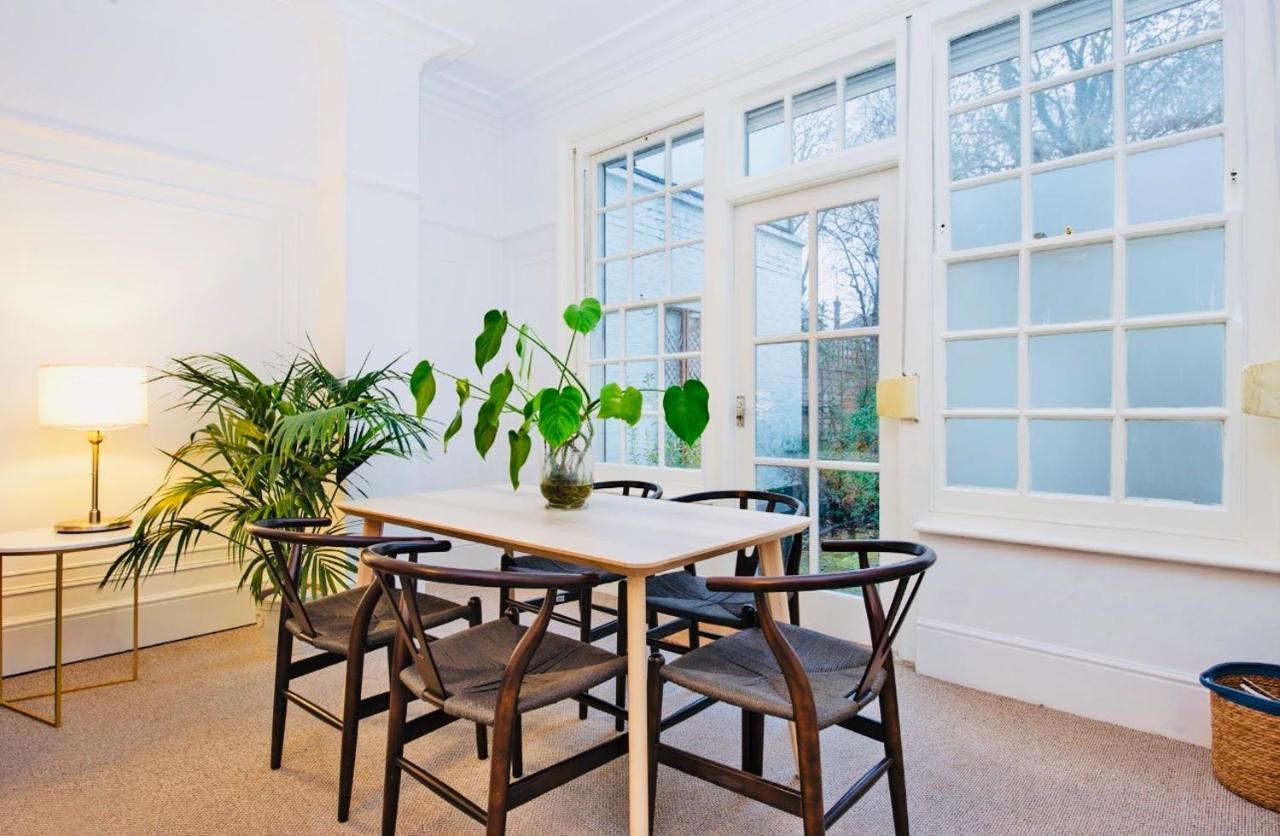 Spacious & Charming Garden Flat -Zone 2- Great For Central London Access Luaran gambar